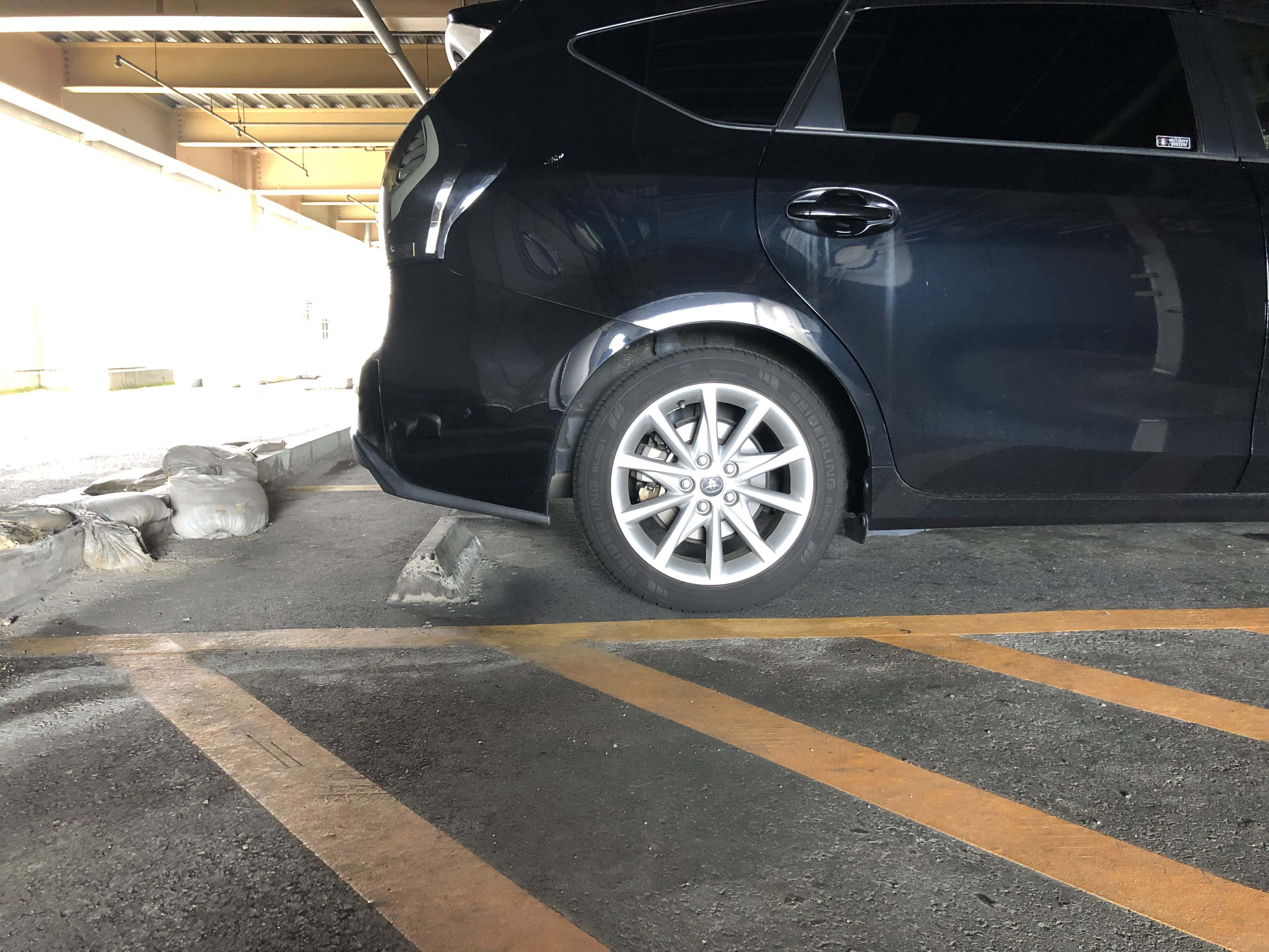 純正のバンパー